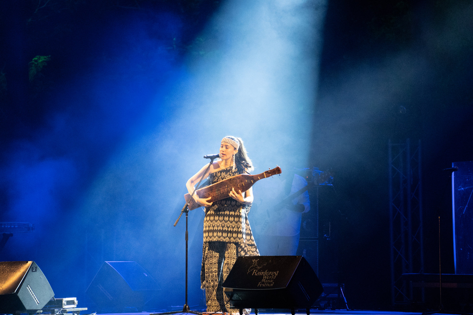 Performer at the Rainforest World Music Festival