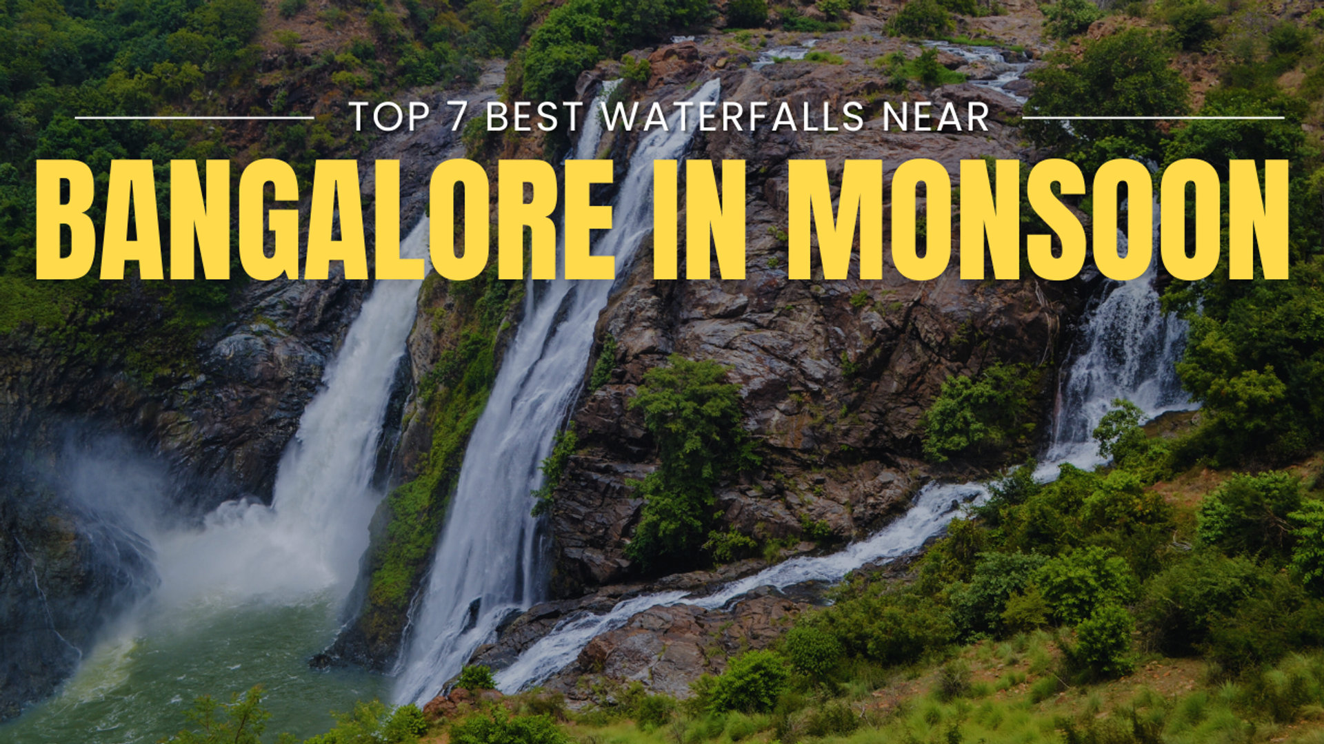 7 Best Waterfalls Near Bangalore for Monsoon Gateway (Updated 2026) - Travelxp