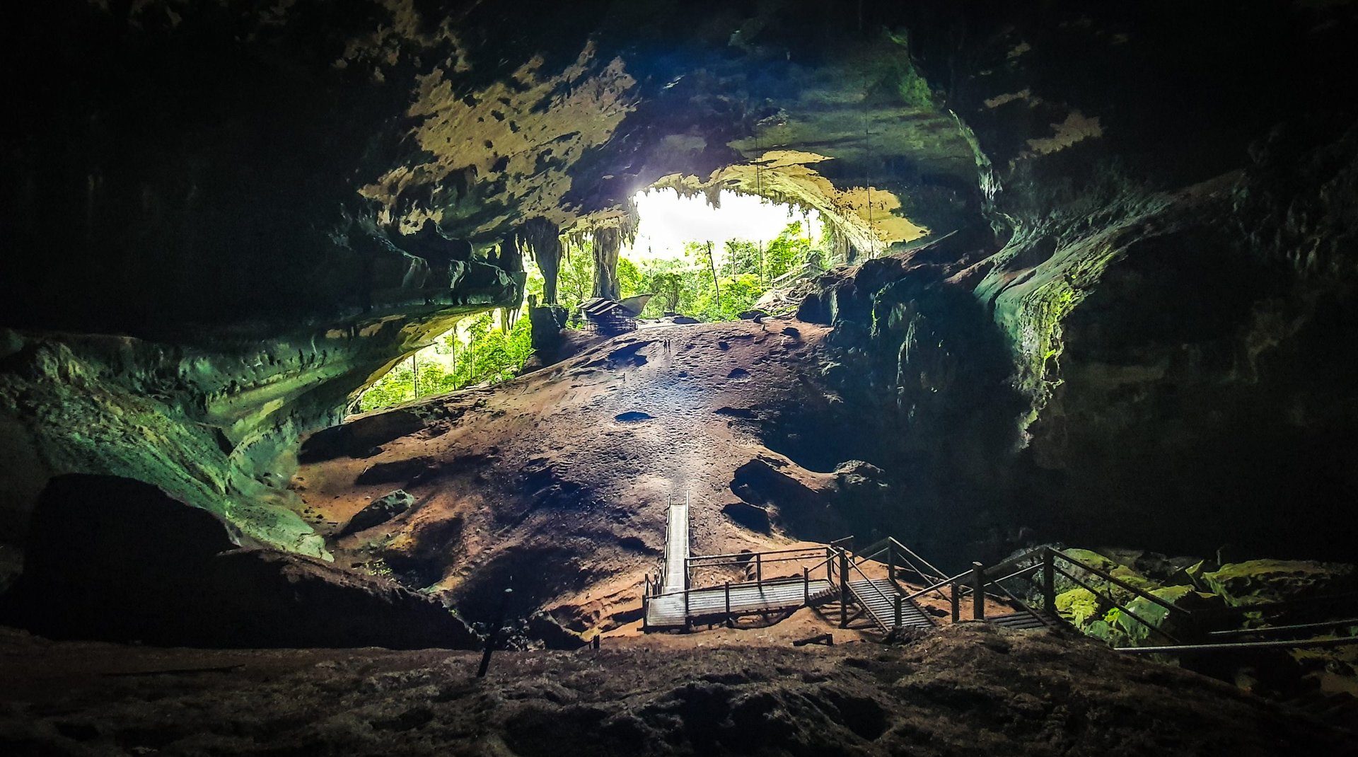 Mouth of the Great Cave, Niah National Park