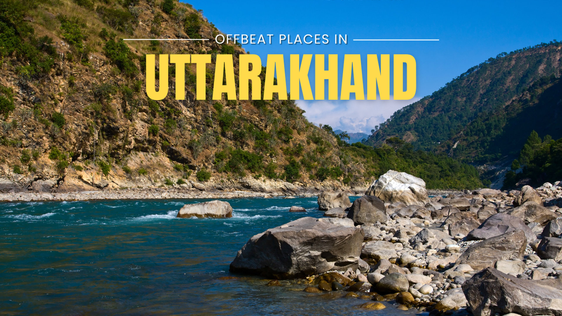 Offbeat places in Uttarakhand
