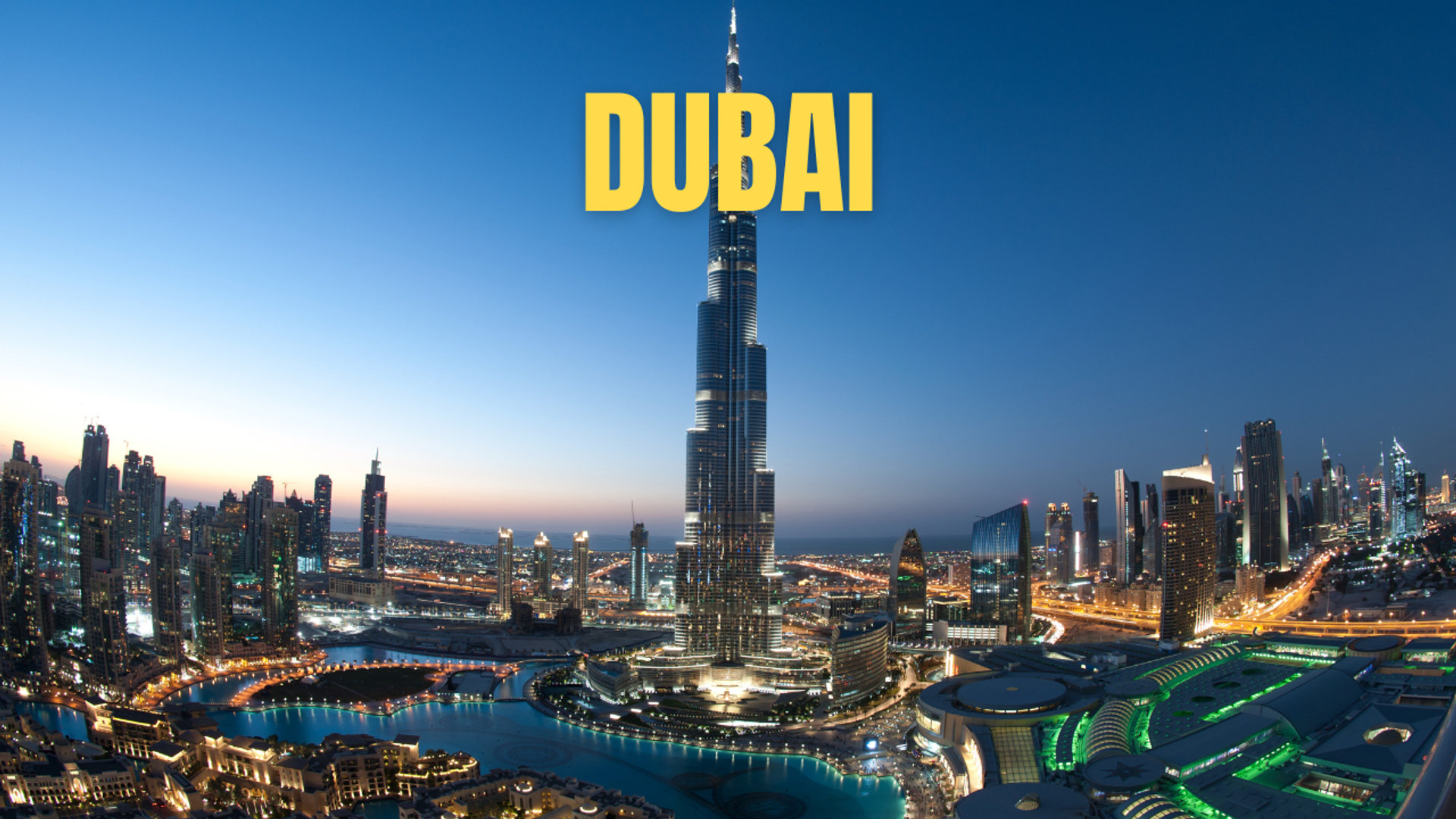 Top 10 things you should not miss when in Dubai