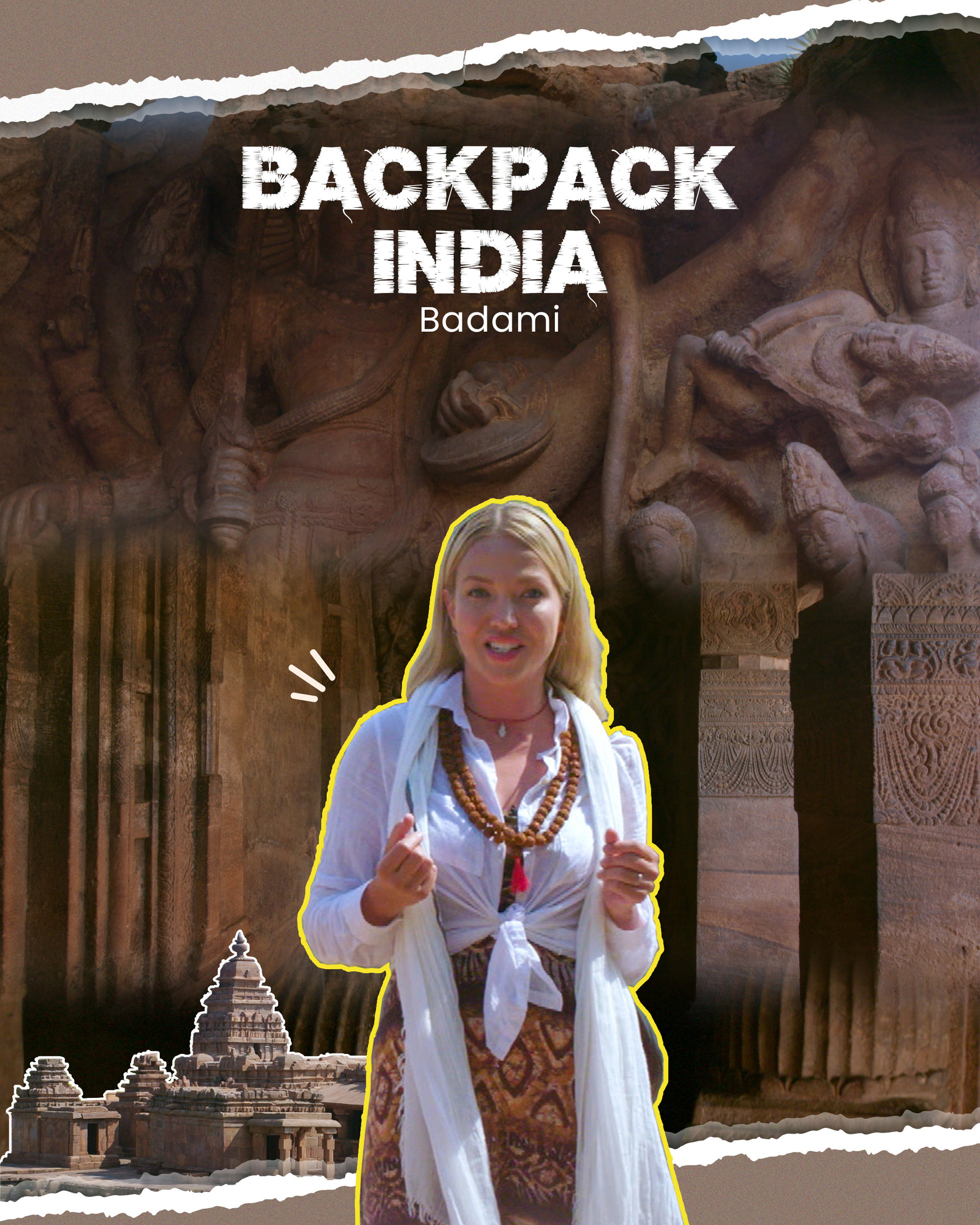 The Cave And Rock Cut Temples Of Badami