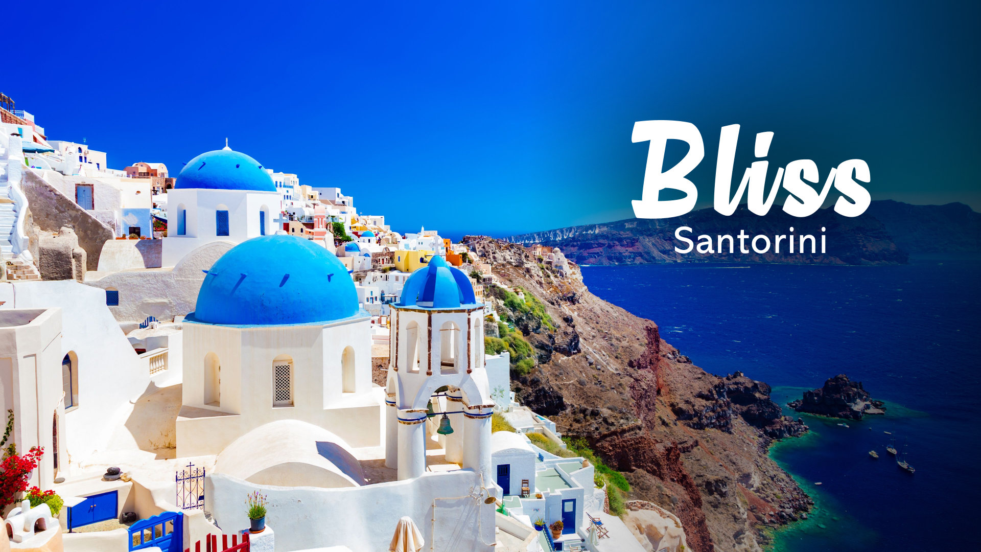 A Blissful Getaway In Santorini