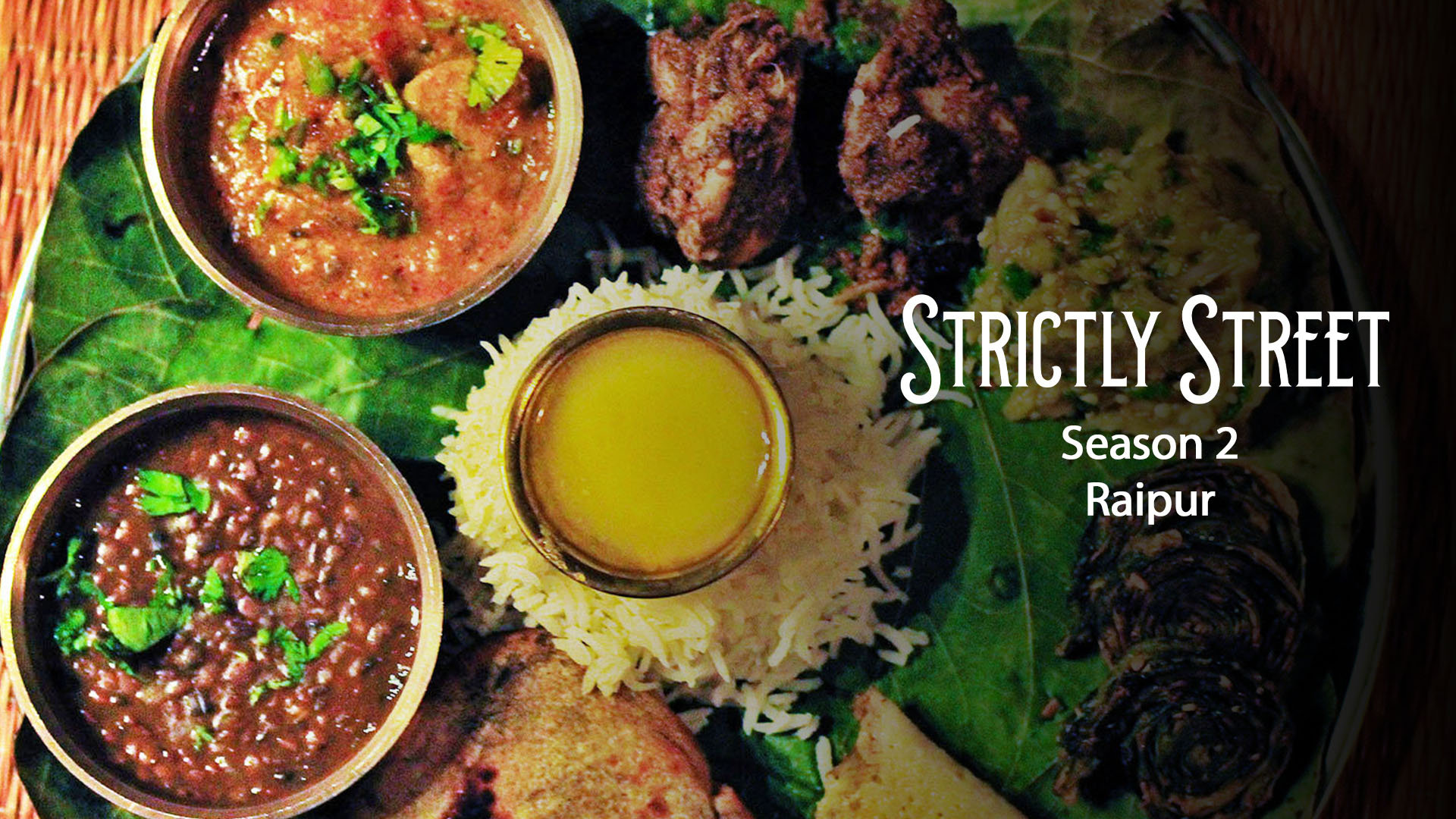 Having Tribal Cuisine At Raipur