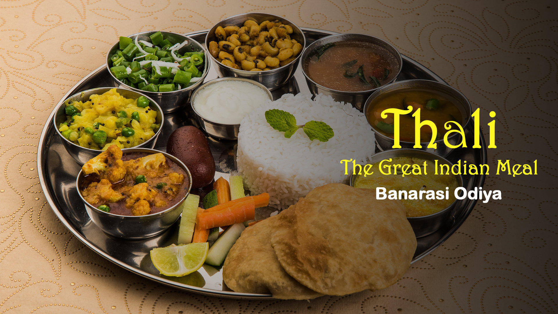 Benarasi Thali, Odiya Thali And Bihari Thali