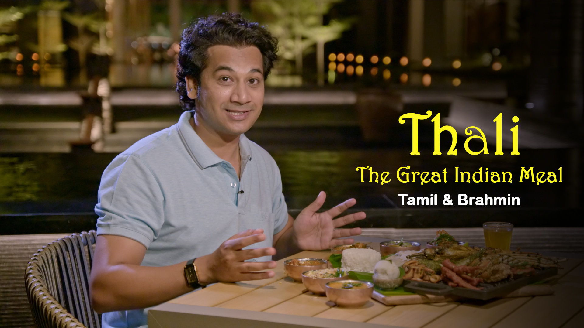 Pure Vegetarian Tamil Brahmin Thali